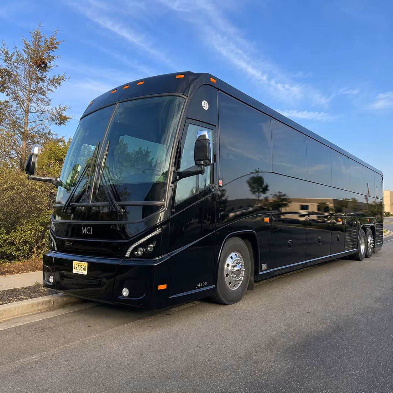 charter buses for country rock and touring acts passing through north texas
