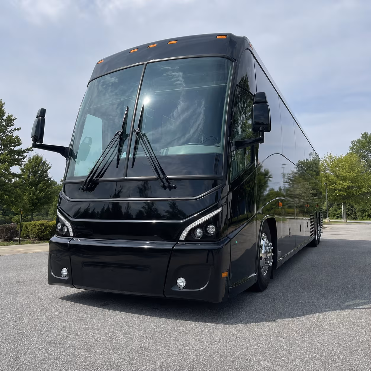 for easy pcs season group moves one charter bus beats a convoy of cars