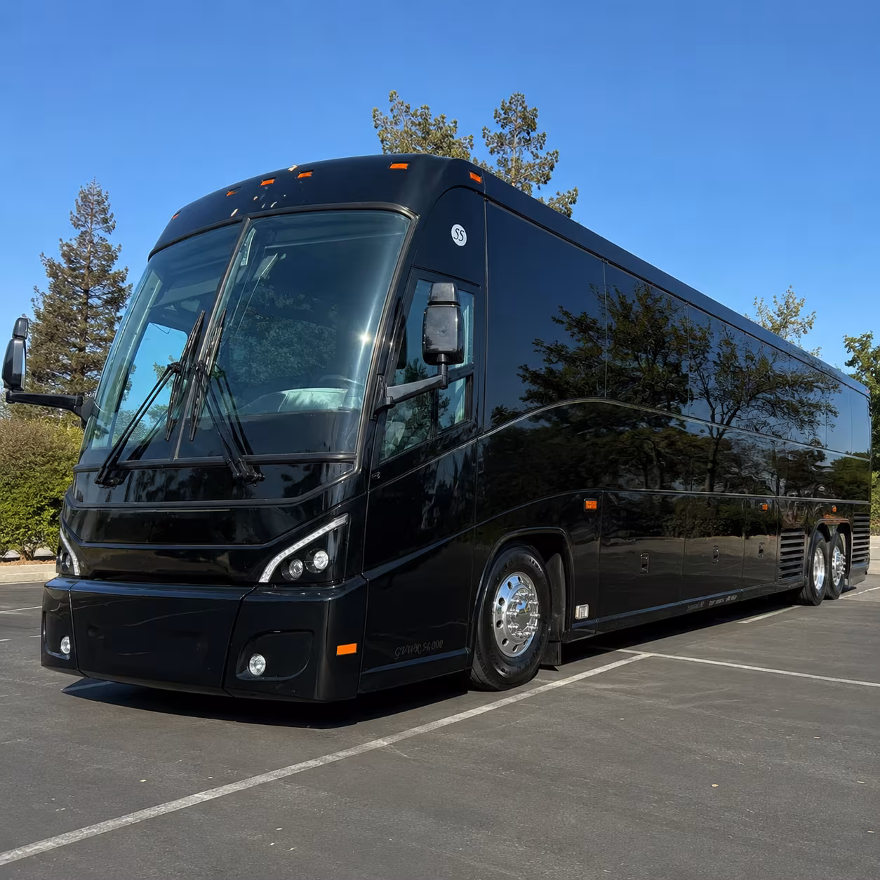 wichita falls charter bus services exterior