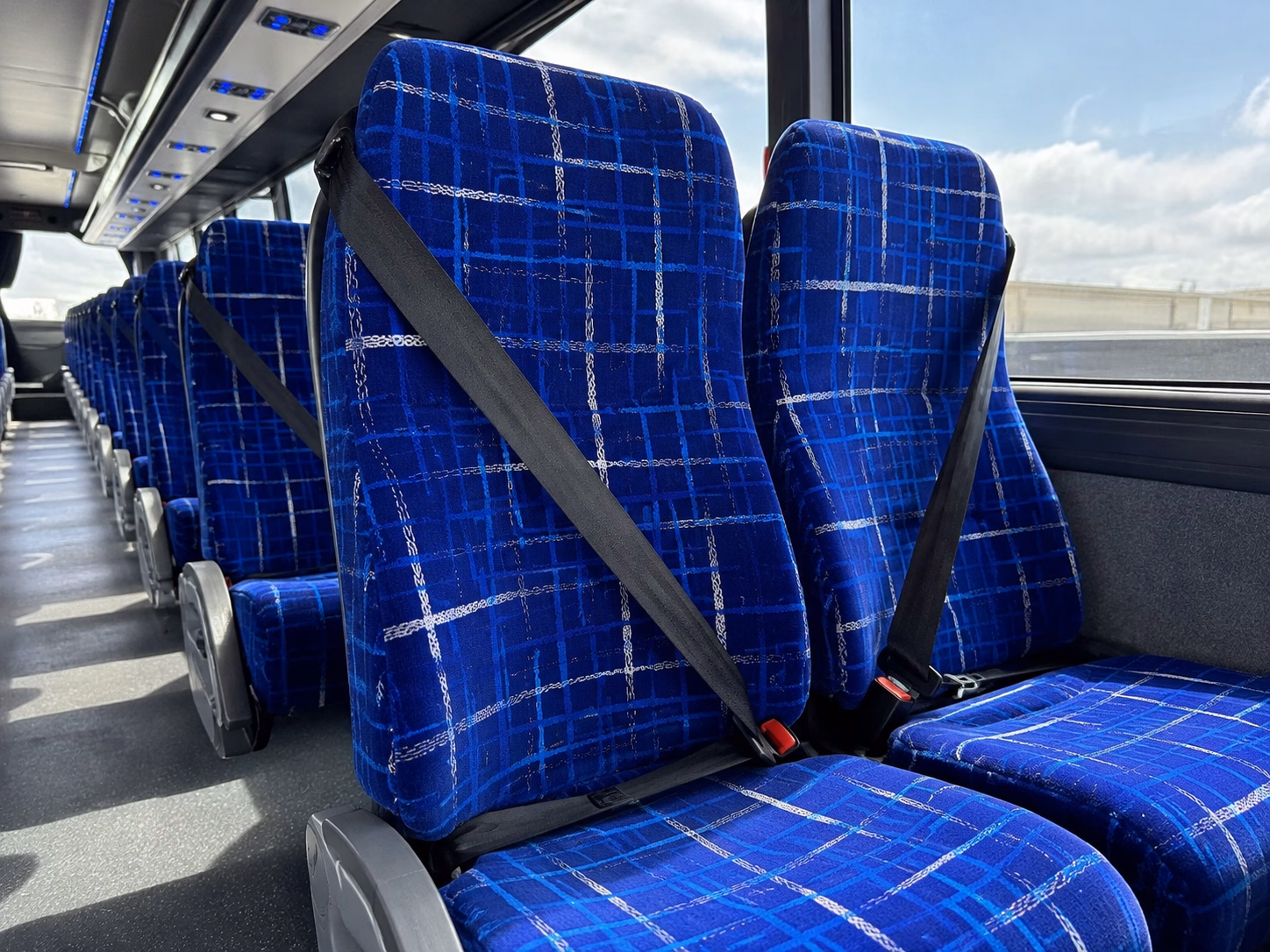 wichita falls charter bus services interior